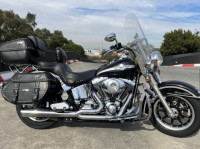 Black Harley Davidson Heritage Softail