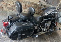 Black Harley Davidson Heritage Softail