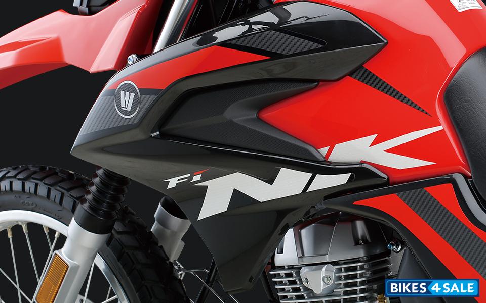 Haojue NK 150S Armor Like Fuel Tank Protective Covers