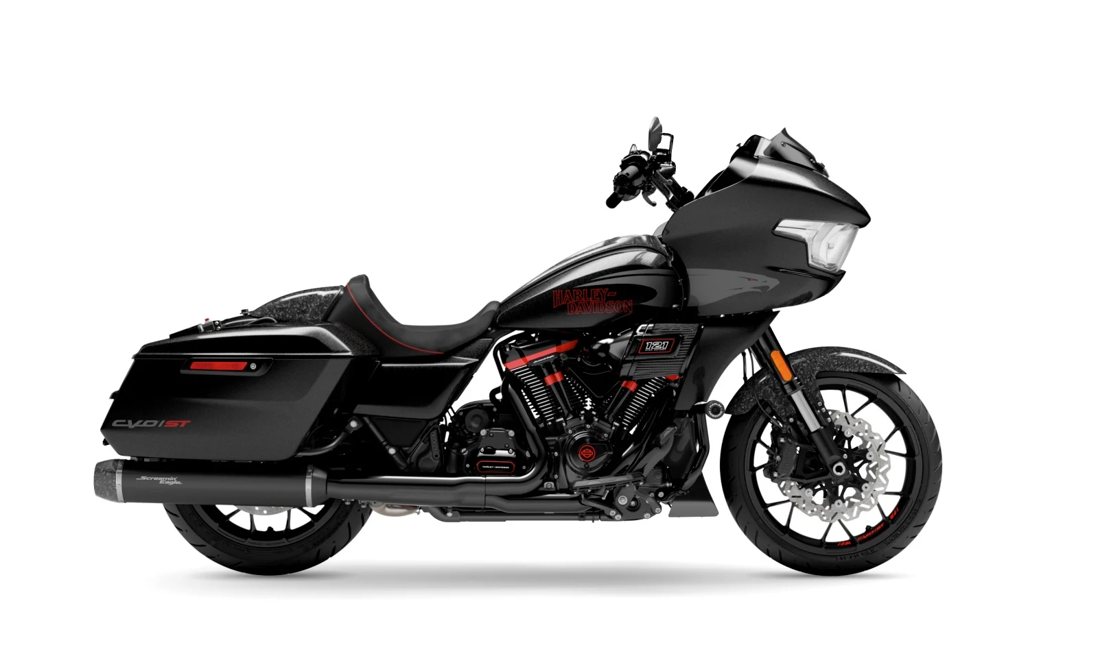 Harley Davidson 2024 CVO Road Glide ST Motorcycle Picture Gallery. LED ...