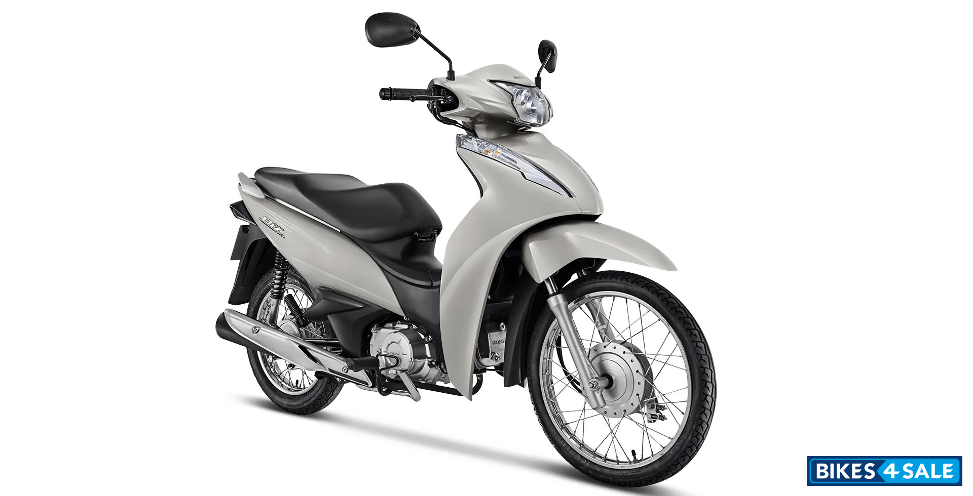 Honda Biz 110i - Metallic Silver - Una Gray Metallic