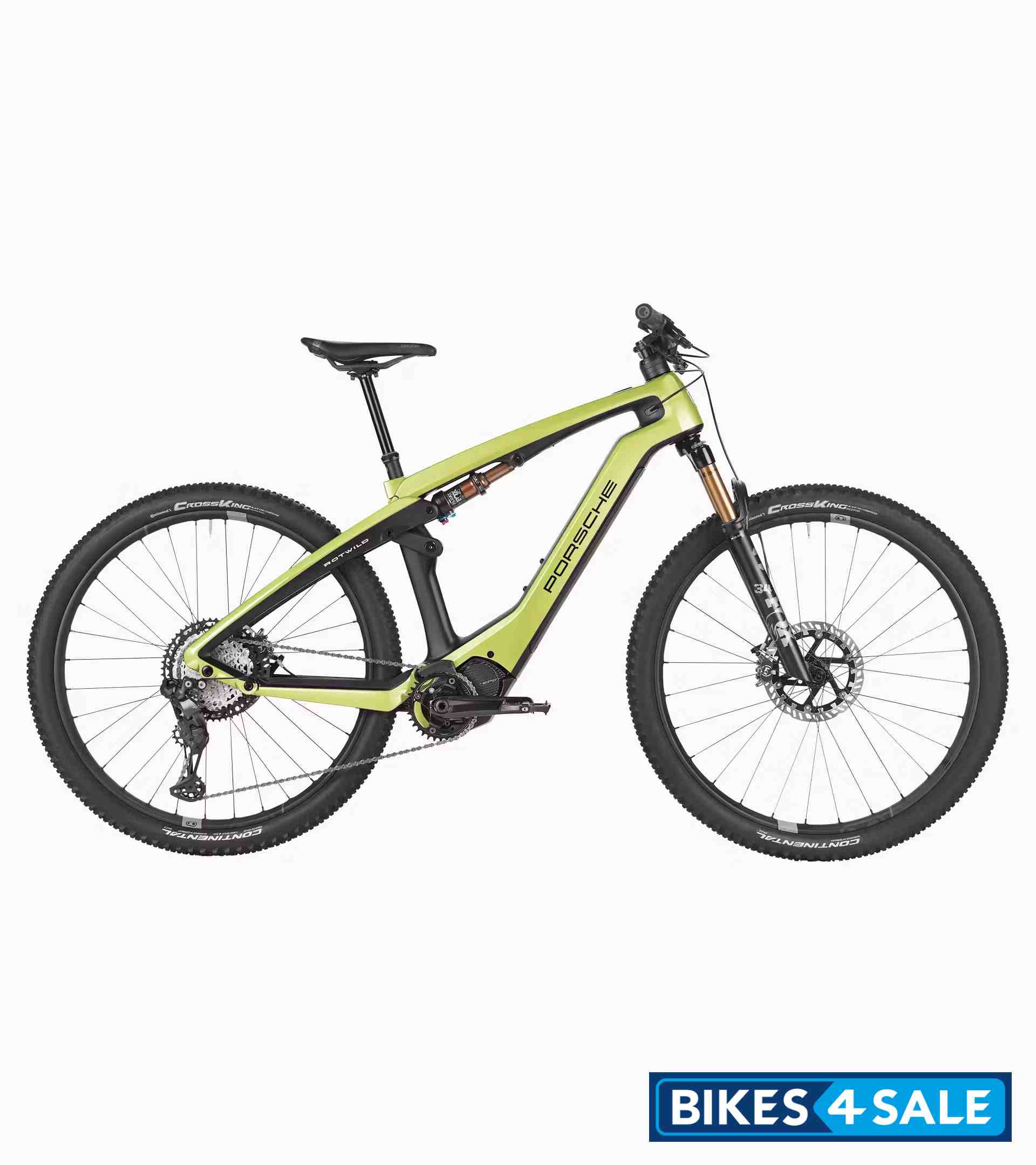 Porsche eBike Cross Performance EXC 2nd Gen - Cartagena Yellow Metallic