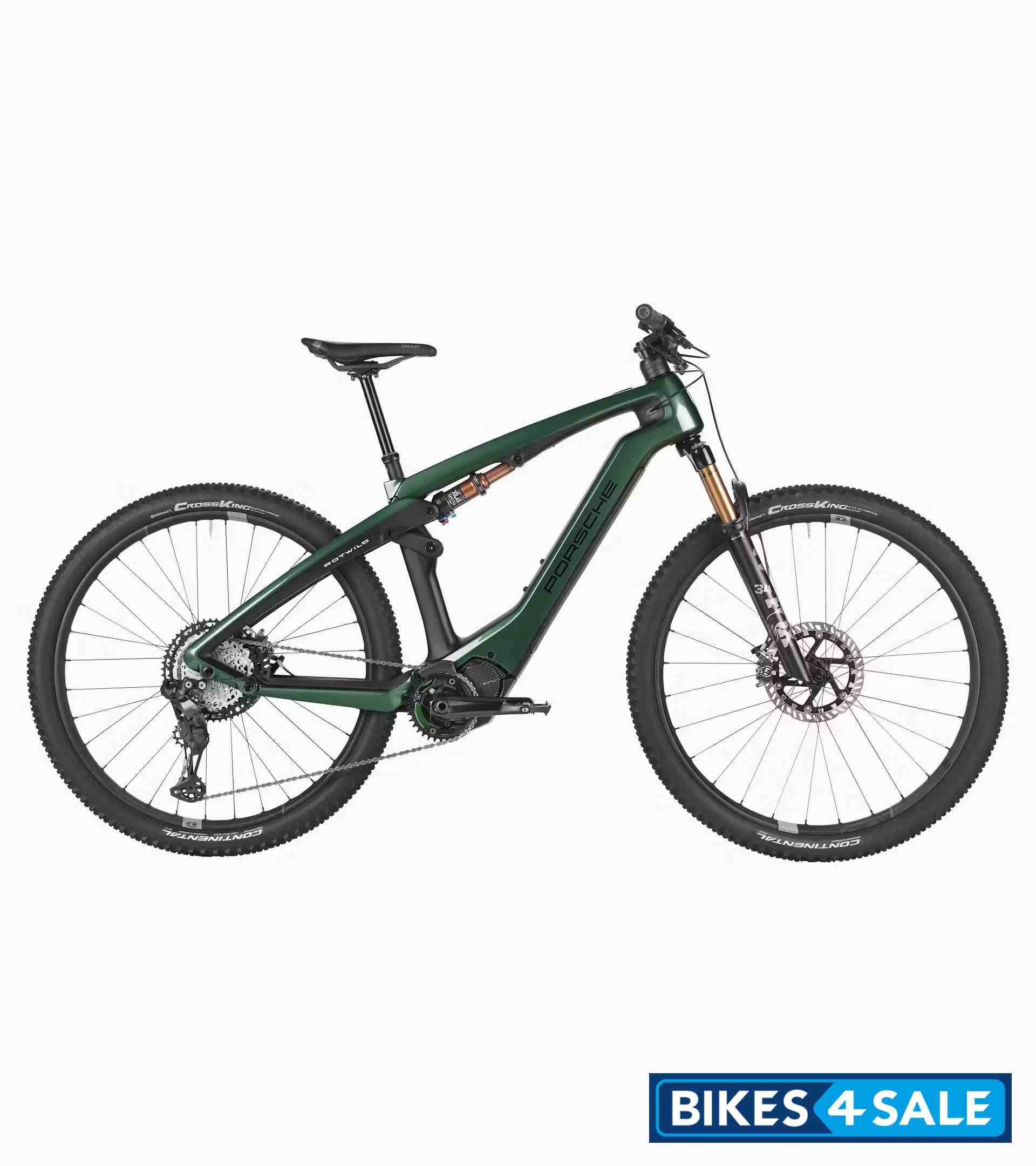 Porsche eBike Cross Performance EXC 2nd Gen - Oak Green Metallic Neo