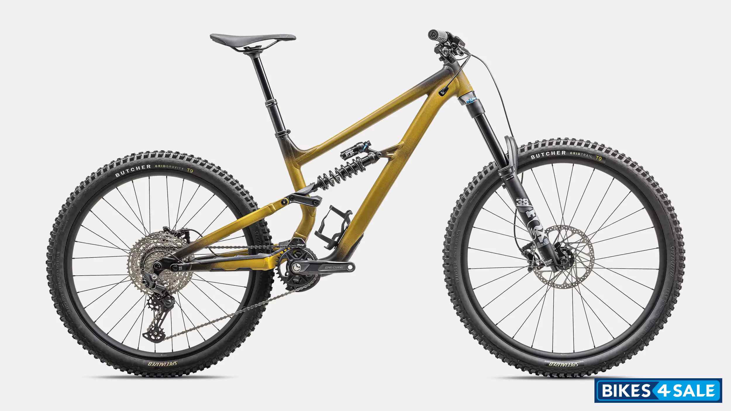 Specialized Status 2 170 - Satin Harvest Gold Tint / Obsidian / Dune White