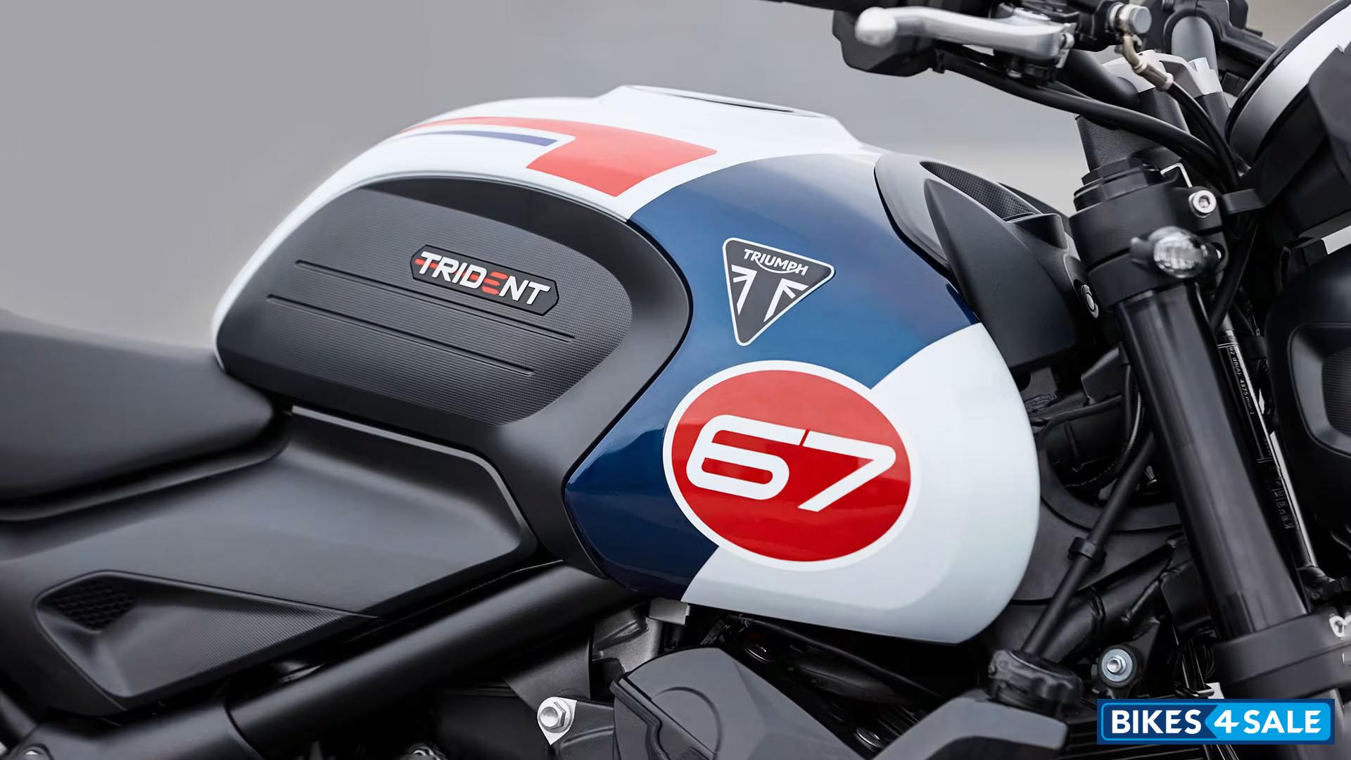 Triumph Trident 660 Triple Tribute Edition