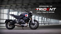 Triumph Trident 660 Triple Tribute Edition