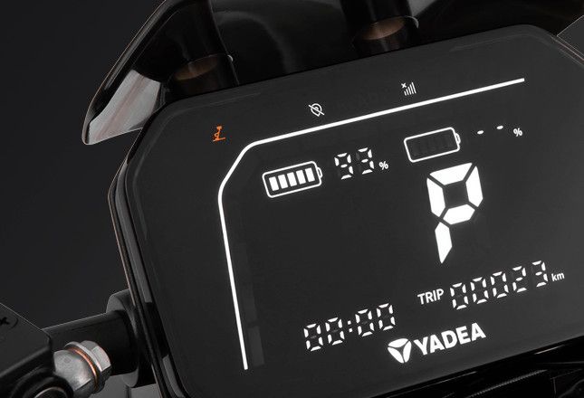 YADEA Keenes VFD - 5 inches high-resolution digital dashboard