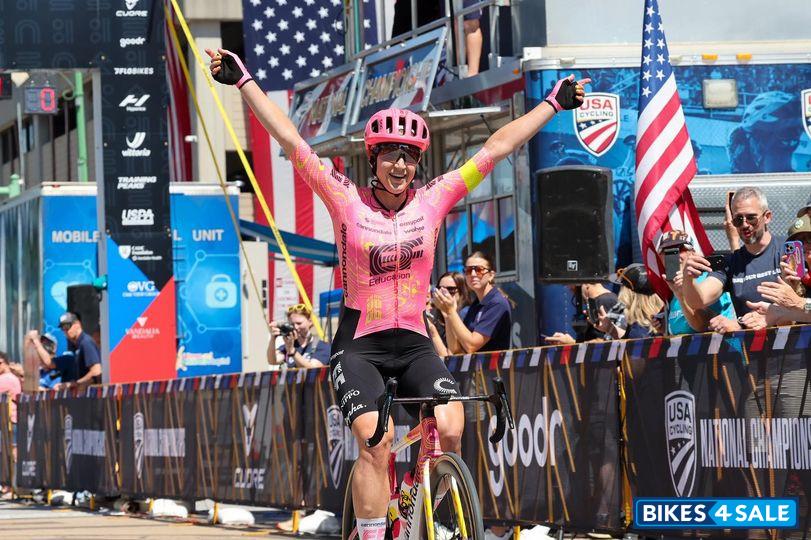 Kristen Faulkner Wins 2024 Usa Cycling Elite Womens Road Race